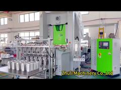 Automatyczna maszyna do pojemników z folii aluminiowej w 5 komorach