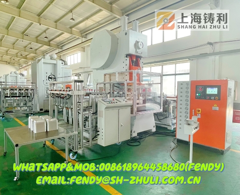 Aluminium Foil Container Making Machine ZL-T63 Automatic Aluminum foil round container making machine in high capacity