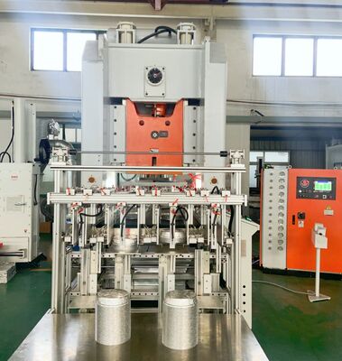 ZL-T80 Mitsubishi PLC Control Aluminum Foil Cup Making Machine With 1000mm Feeding
