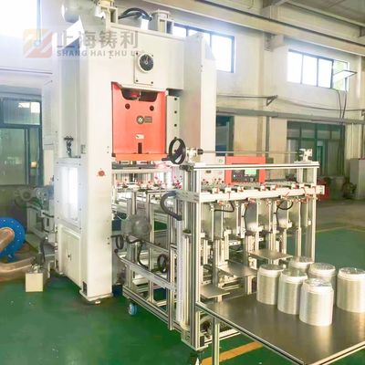 CE Aluminium Foil Box Making Machine 7.5M 1000MM Aluminium Foil Container Making Business