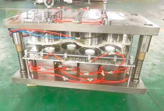 Mitsubishi PLC Controlled Aluminum Foil Cup Making Machine with SMC Pneumatic Components