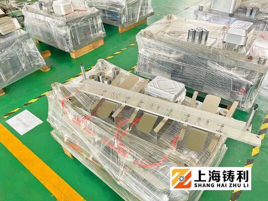 Automatic Foil Container Machine  Aluminum Foil Container Machine  with Mitsubishi PLC and Stacker