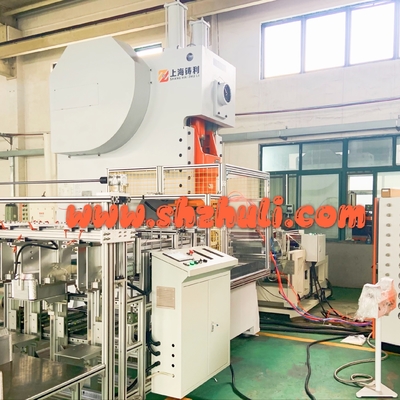 PLC Aluminium Foil Food Container Making Machine Zl-T63 650ml With 5 Air Tanks